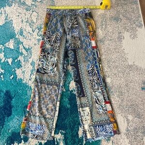 Johnny Was XS Silk Pants